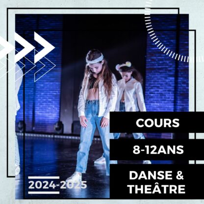 Cours danse & théâtre 8-12 ans