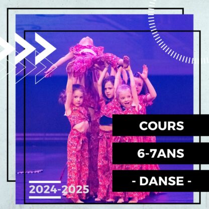 Cours danse 6-7 ans (à partir de la 1ère primaire)